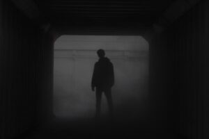 Silhouette of man standing in front of window photo - Free Smoke Image on Unsplash