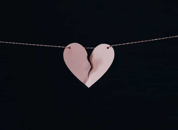 Hanging Broken Paper Heart | Estate Lawyer | Myatt & Bell