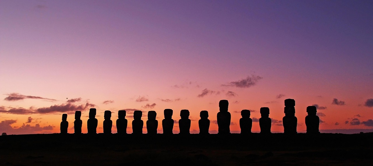 Free Easter Island Statues photo and picture