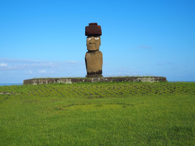 Free Moai Easter Island photo and picture