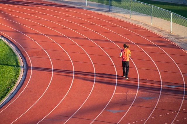 Free Running Woman photo and picture