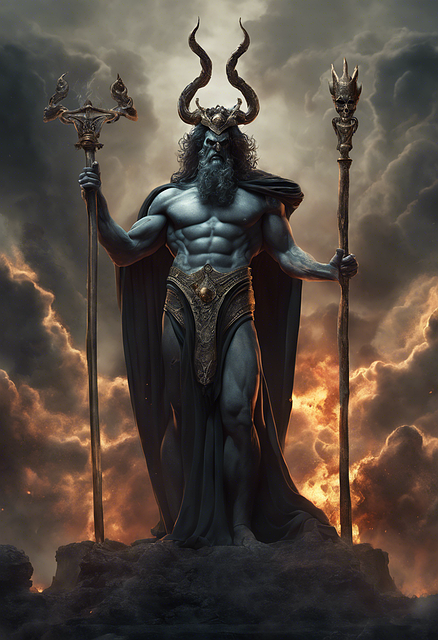 Free Ai Generated Hades illustration and picture