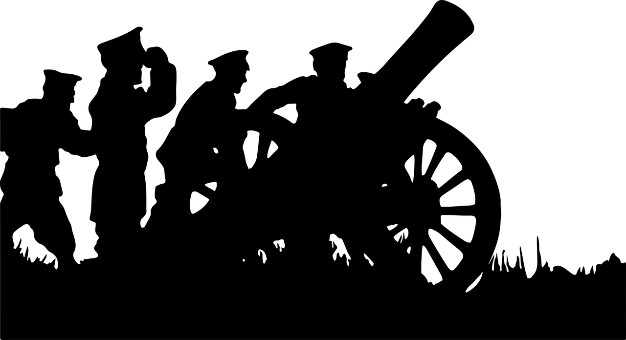 Free battle battlefield canon vector