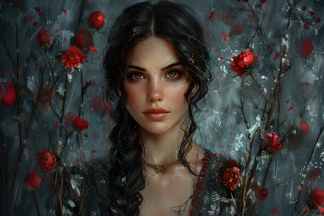 Free Persephone Greek Mythology illustration and picture